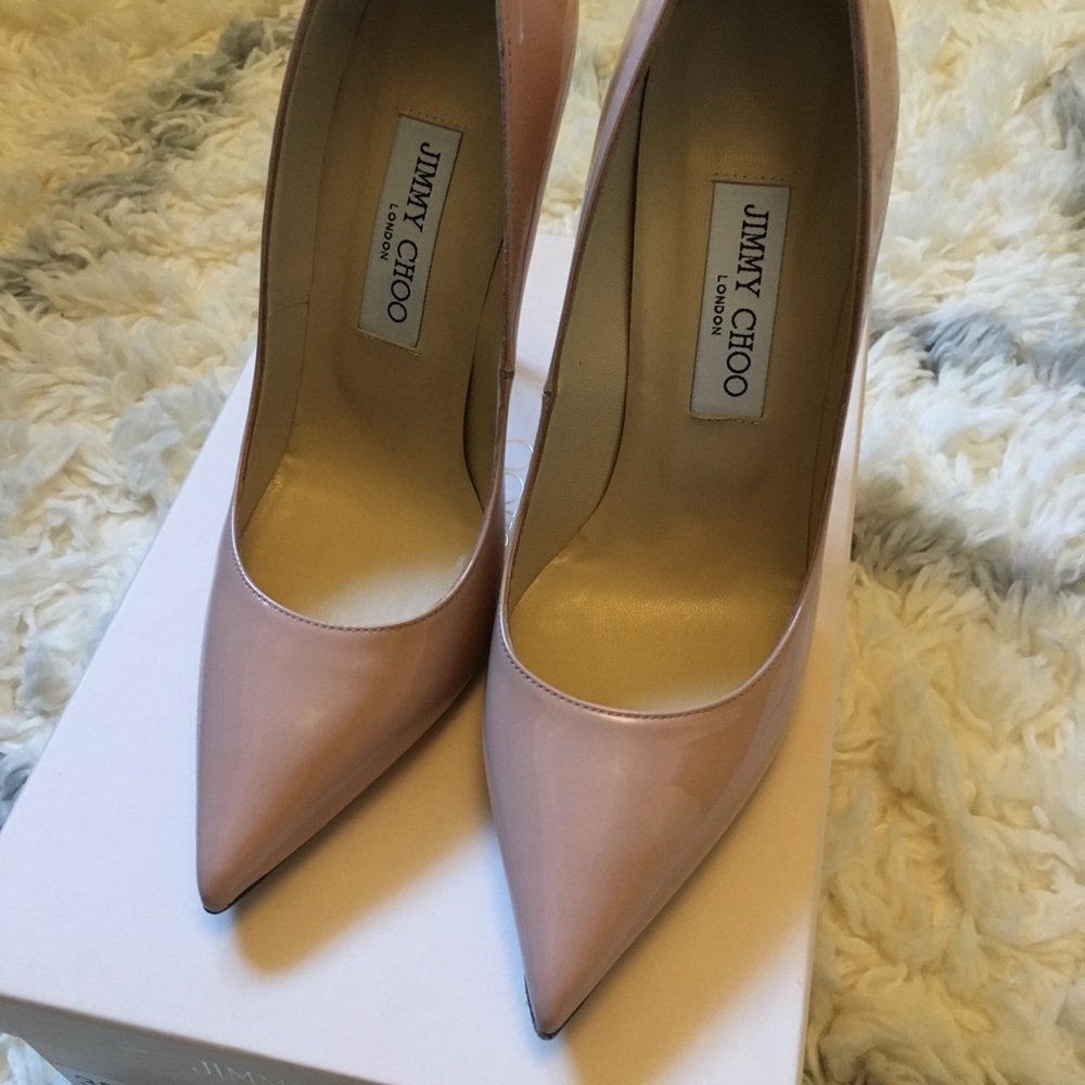Jimmy Choo Anouk heels size 38 (7.5) - Picture 3 of 6